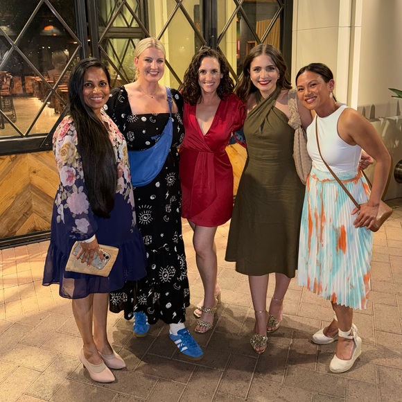 Sandro Leana Faux-Wrap Mini Dress Red 36 - Picture 12 of 12